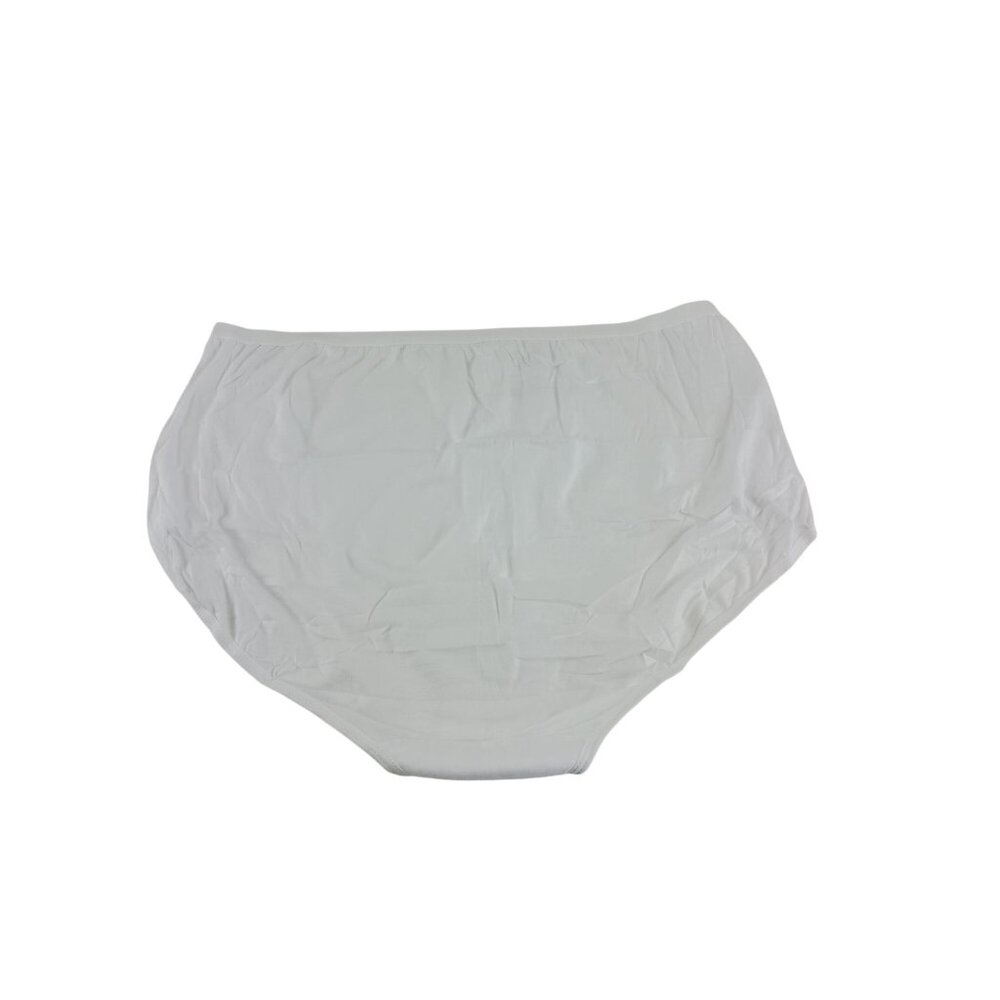 Women's  Briefs Underwear Panties Hanes  White 3-Pair 100% Cotton Sz.11/4XL - Picture 4 of 4